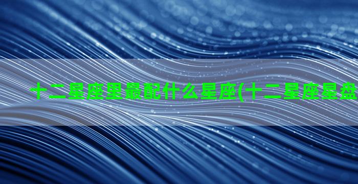 十二星座里最配什么星座(十二星座星盘查询分析)